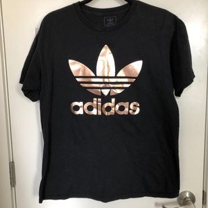 Adidas T-Shirt - Gold Foiled